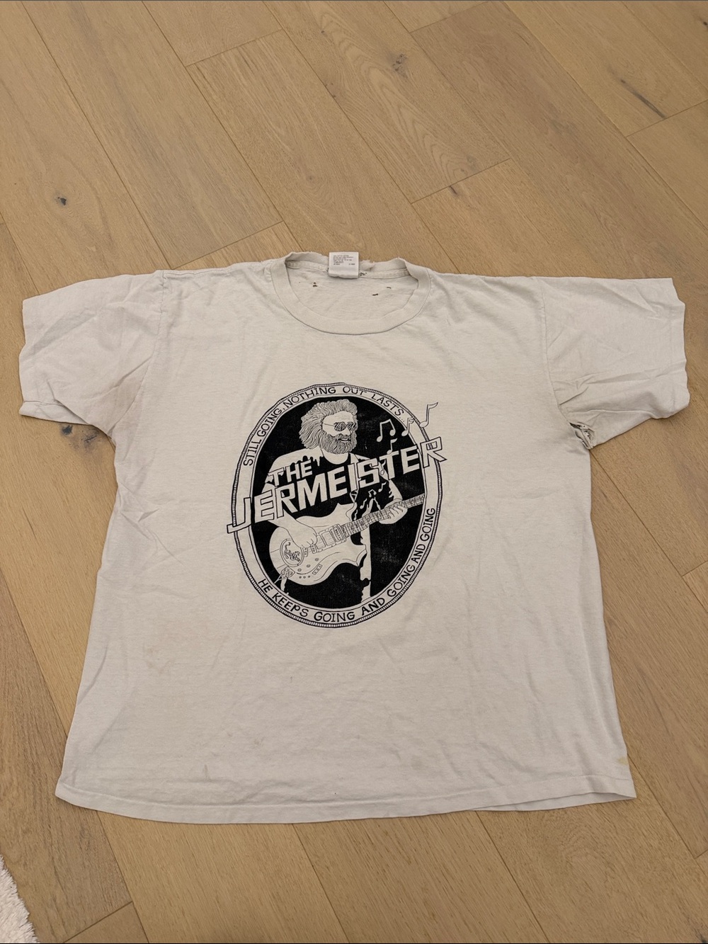 Jerry Garcia - The Jermieister Graphic Tee - White